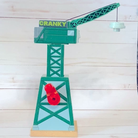 2012 Cranky the Crane from Thomas & Friends Wooden Railway - Picture 3 of 10